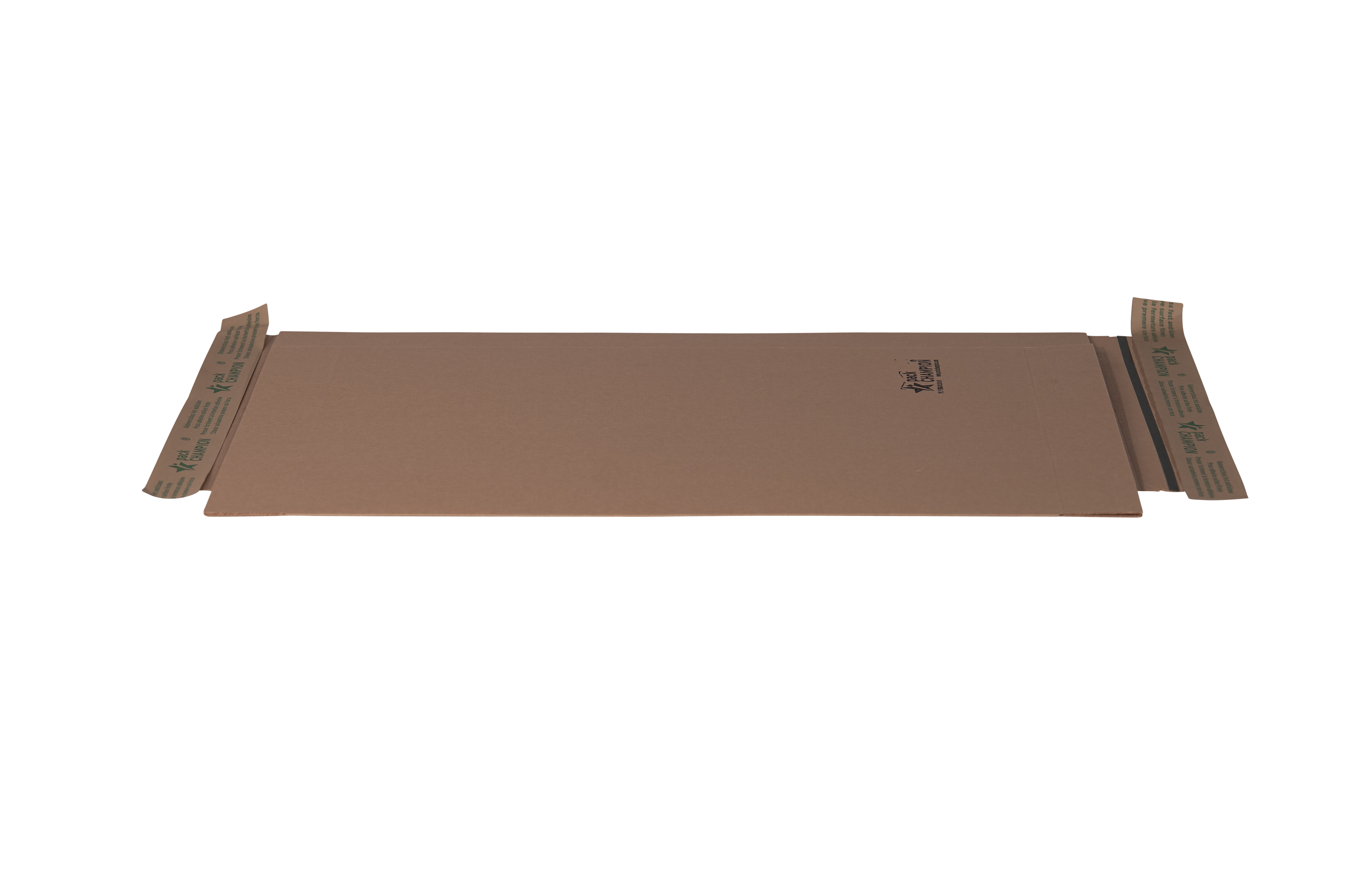 CO2-MASTER brievenbusdoos bruin met 2x zelfklevende sluiting en scheurstrip 430x310x45 mm